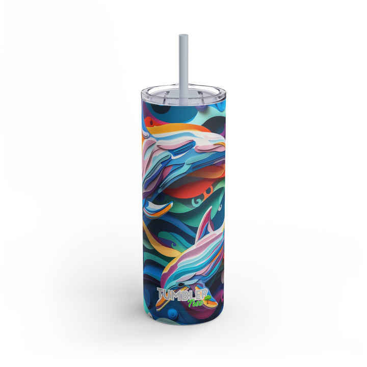 Oasis Tumbler - 20oz (Dolphin Ohana)