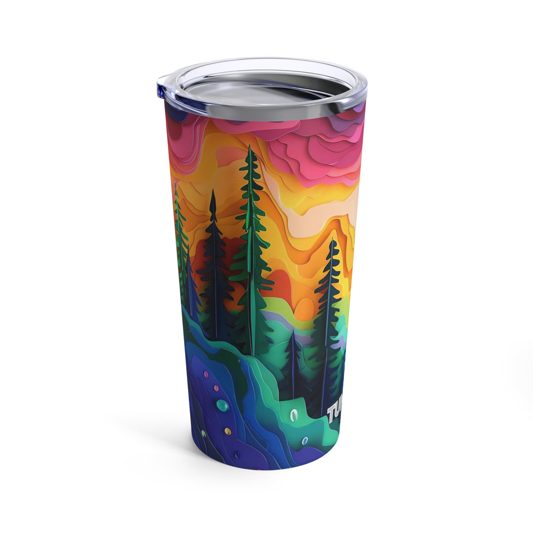 Adventure Tumbler - 20oz (Rainbow Valley)