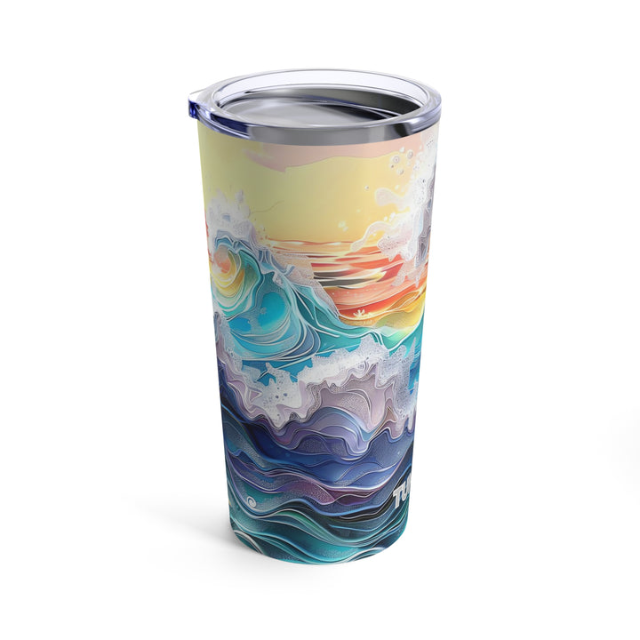 Adventure Tumbler - 20oz (Sandy Beach)