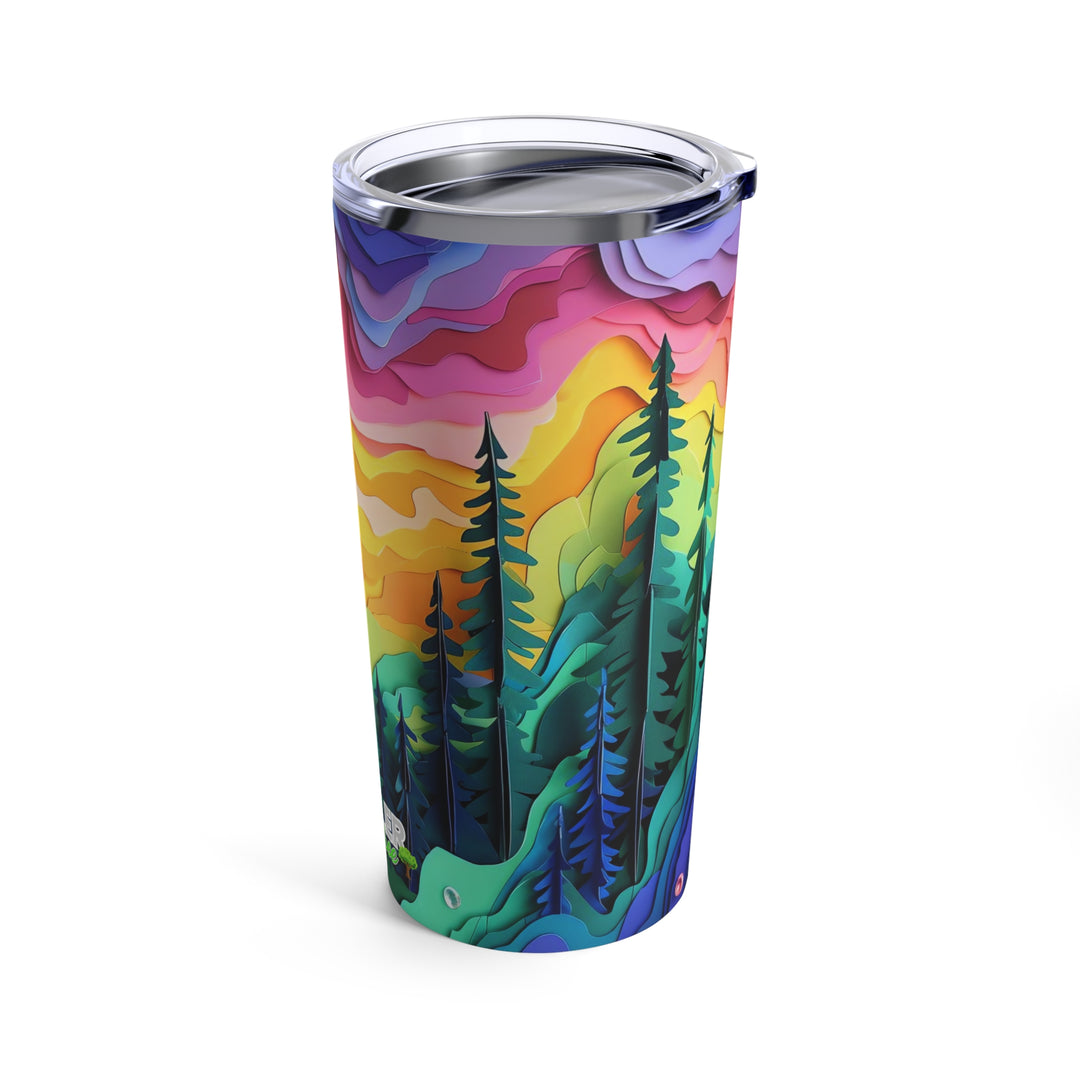 Adventure Tumbler - 20oz (Rainbow Valley)