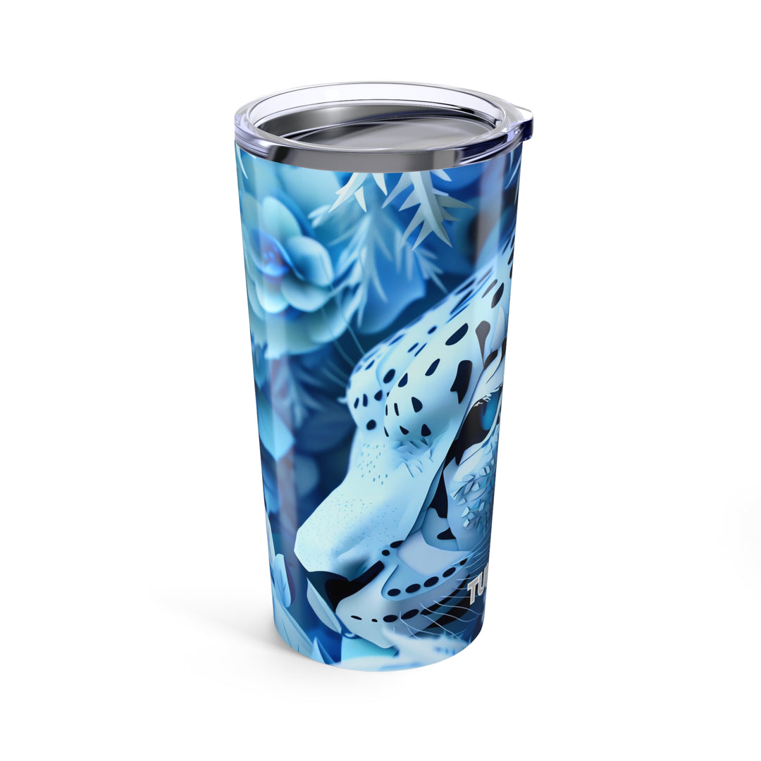 Adventure Tumbler - 20oz (Snowy Leopard)