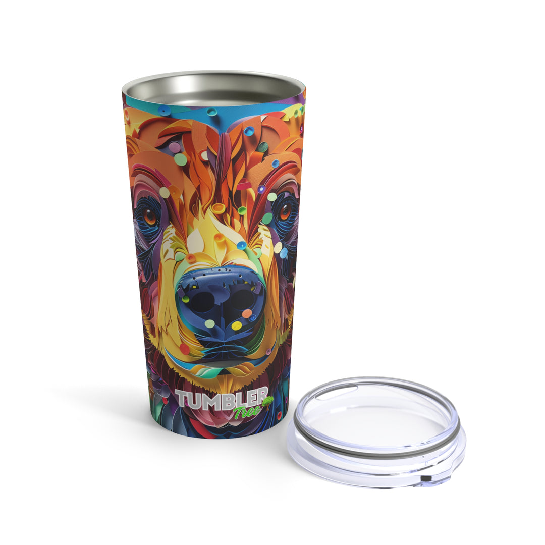 Adventure Tumbler - 20oz (Grizzly Bear)