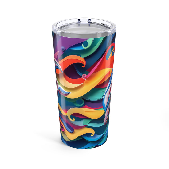 Adventure Tumbler - 20oz (Dolphin Ohana)