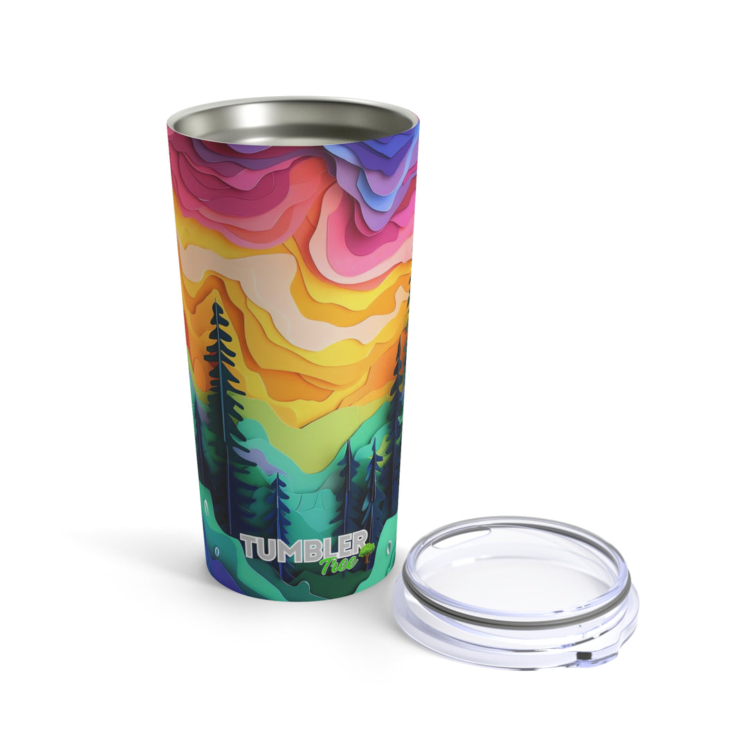 Adventure Tumbler - 20oz (Rainbow Valley)