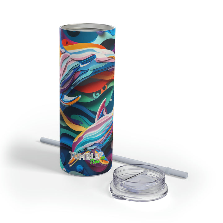 Oasis Tumbler - 20oz (Dolphin Ohana)