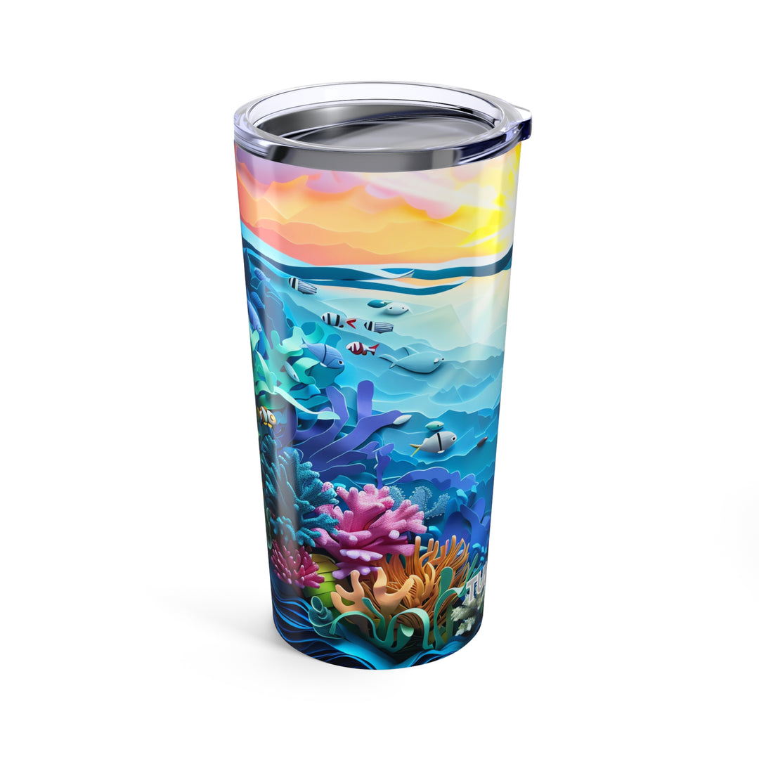 Adventure Tumbler - 20oz (Sunrise Reef)