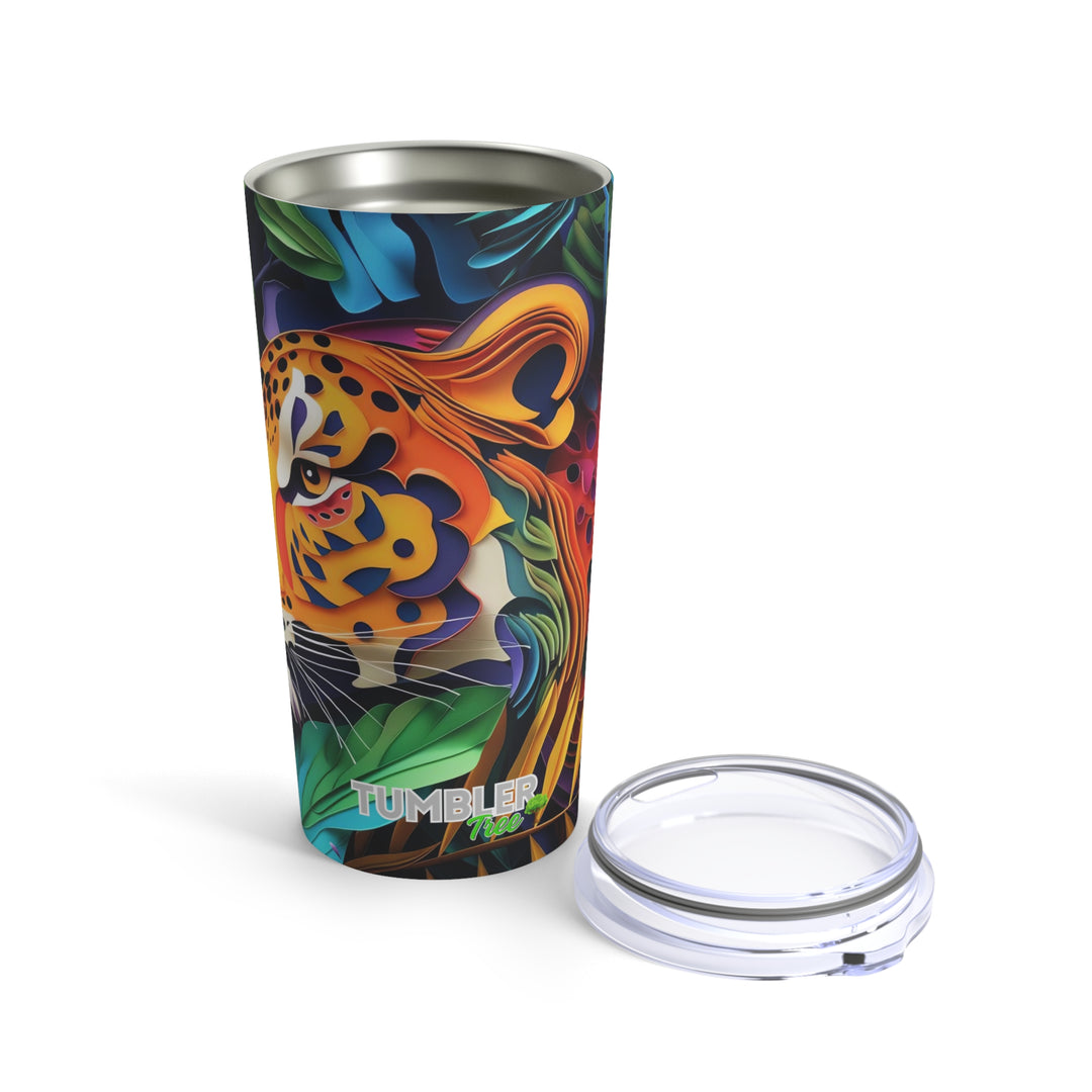 Adventure Tumbler - 20oz (Jungle Cat)