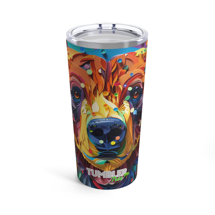 Adventure Tumbler - 20oz (Grizzly Bear)