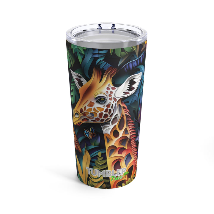 Adventure Tumbler - 20oz (Jungle Giraffe)