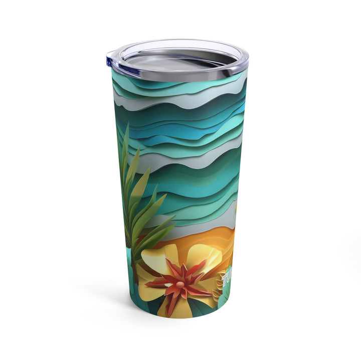 Adventure Tumbler - 20oz (Electric Beach)