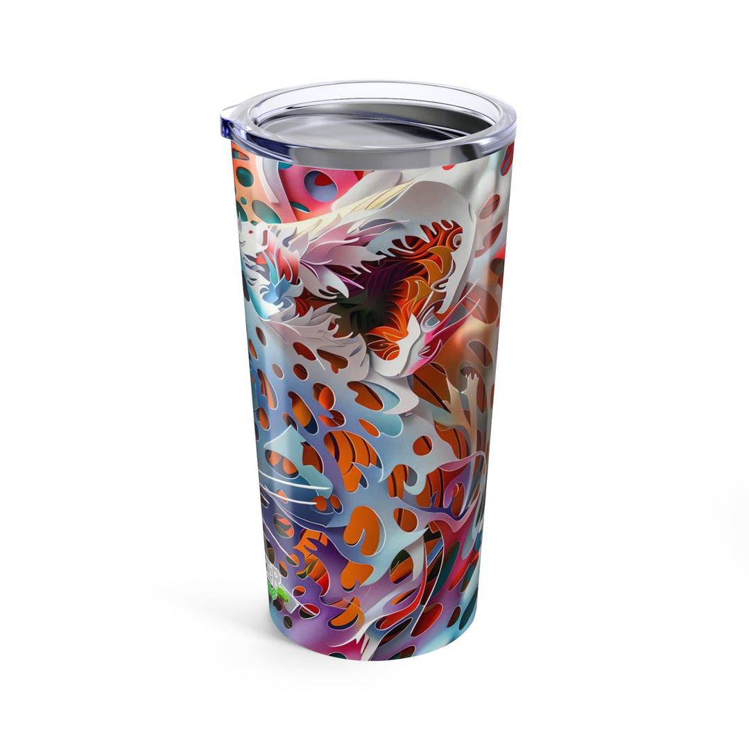 Adventure Tumbler - 20oz (Rainbow Kitty)