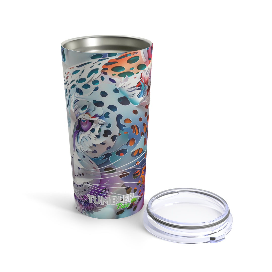 Adventure Tumbler - 20oz (Rainbow Kitty)