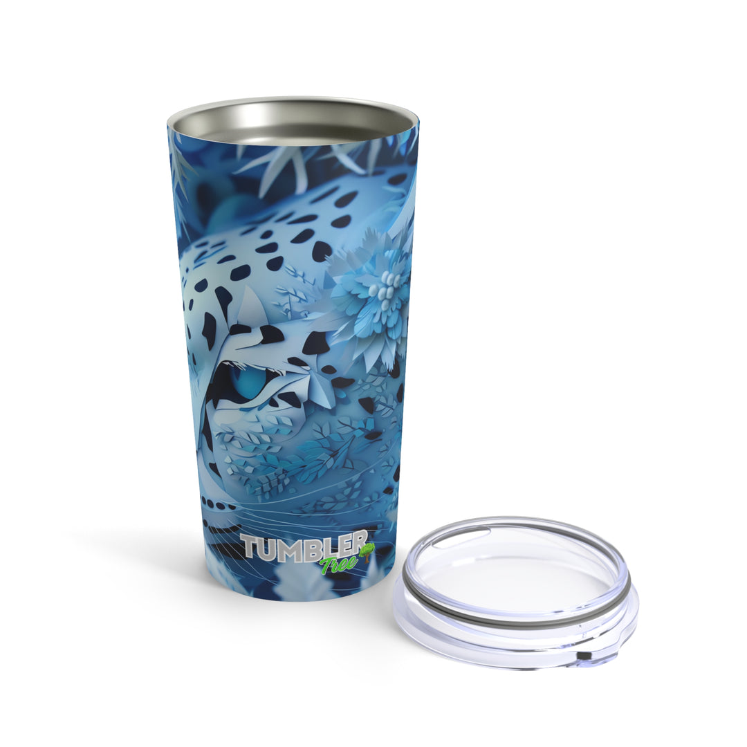 Adventure Tumbler - 20oz (Snowy Leopard)