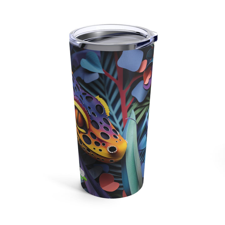 Adventure Tumbler - 20oz (Happy Gecko)