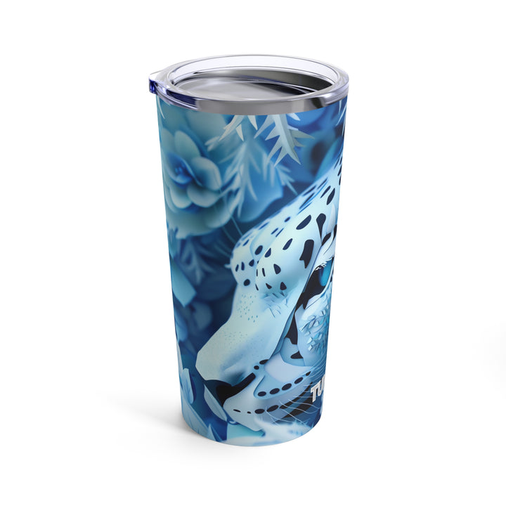 Adventure Tumbler - 20oz (Snowy Leopard)