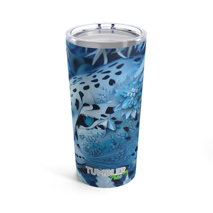 Adventure Tumbler - 20oz (Snowy Leopard)