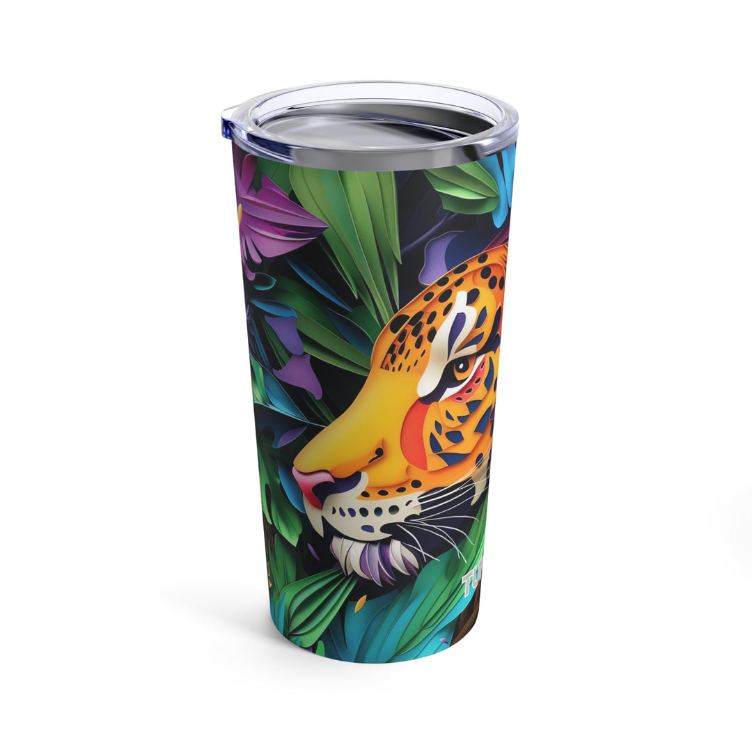 Adventure Tumbler - 20oz (Jungle Cat)