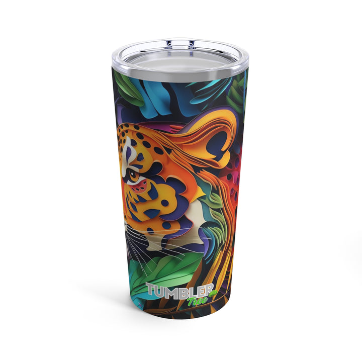 Adventure Tumbler - 20oz (Jungle Cat)