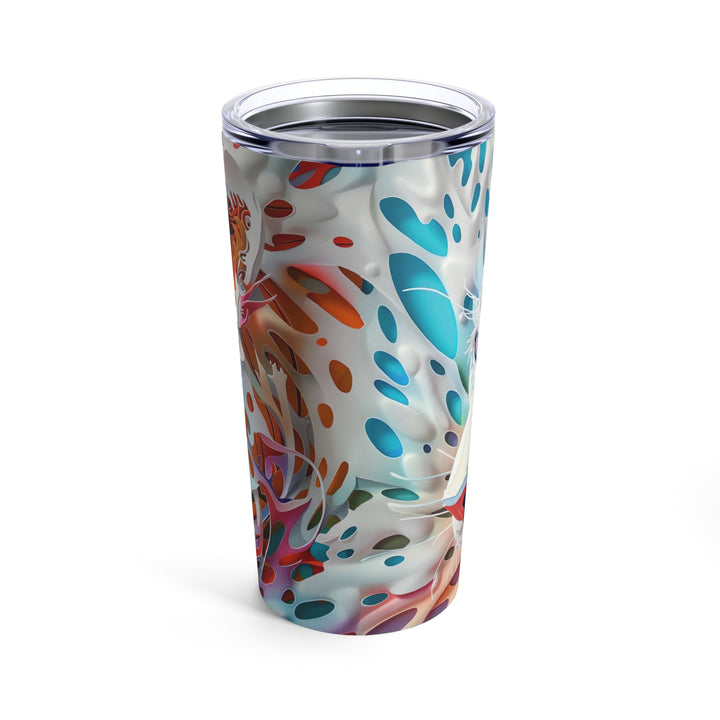 Adventure Tumbler - 20oz (Rainbow Kitty)