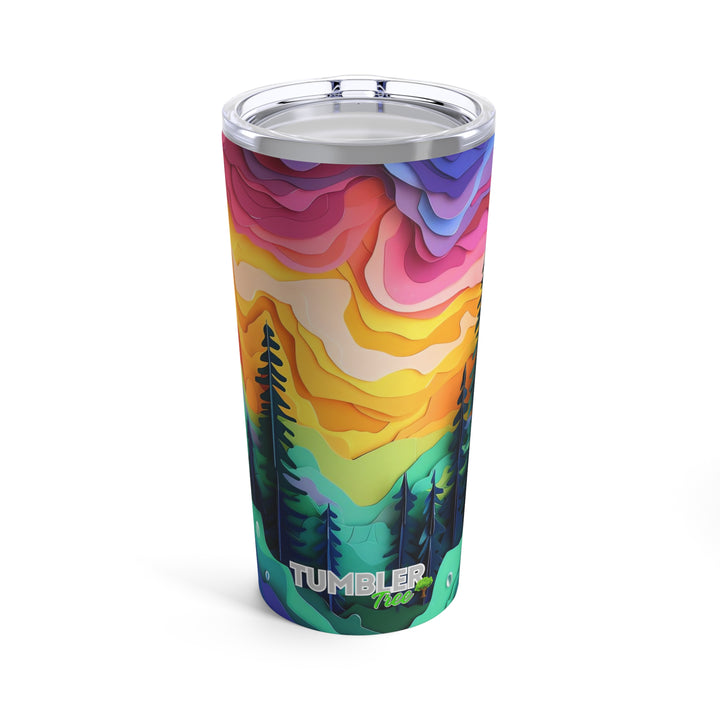 Adventure Tumbler - 20oz (Rainbow Valley)