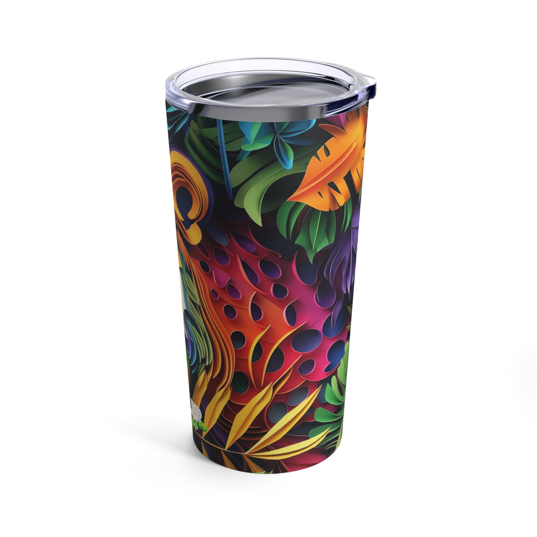 Adventure Tumbler - 20oz (Jungle Cat)