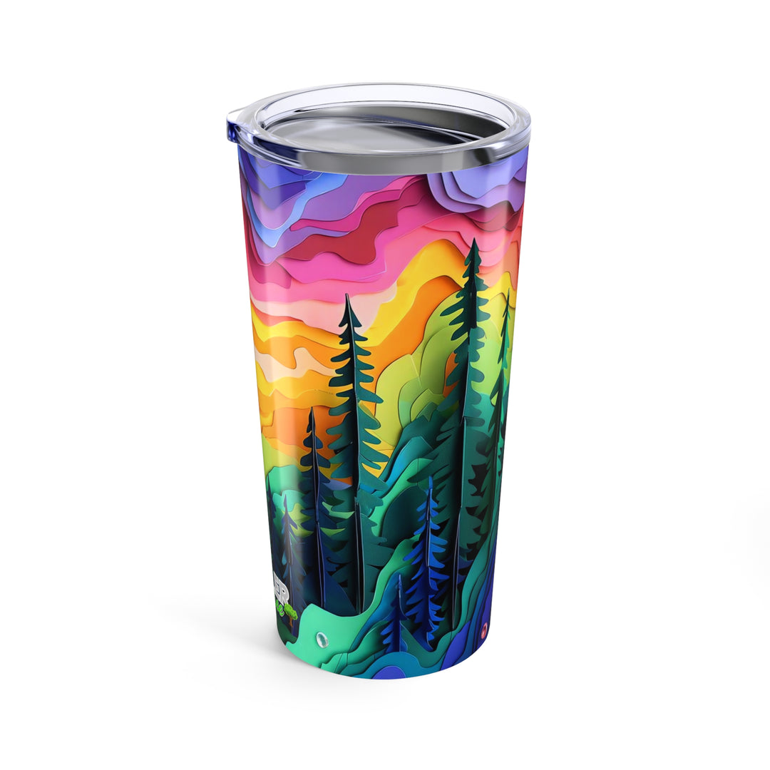 Adventure Tumbler - 20oz (Rainbow Valley)
