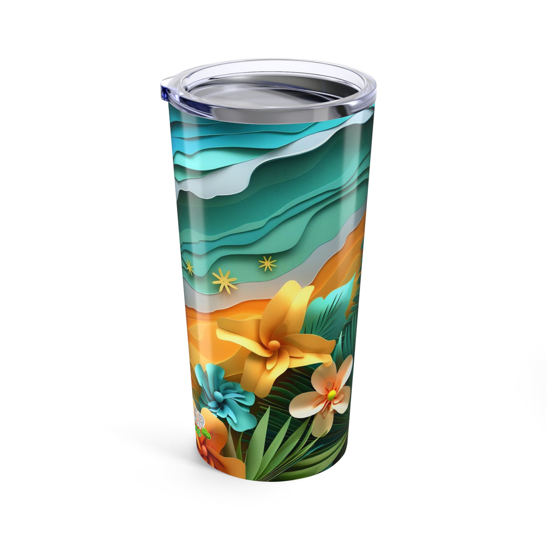 Adventure Tumbler - 20oz (Electric Beach)