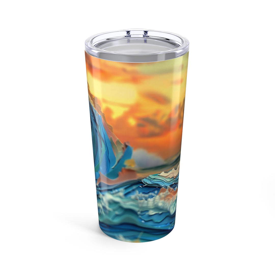 Adventure Tumbler  - 20oz (Sunset Beach)