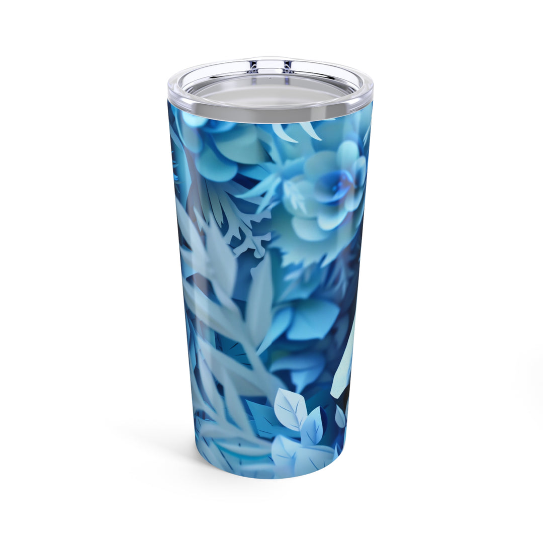 Adventure Tumbler - 20oz (Snowy Leopard)