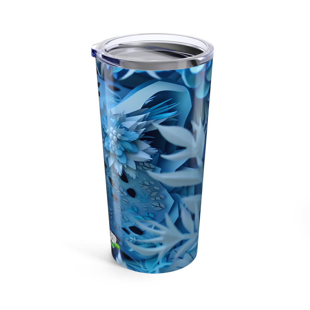 Adventure Tumbler - 20oz (Snowy Leopard)
