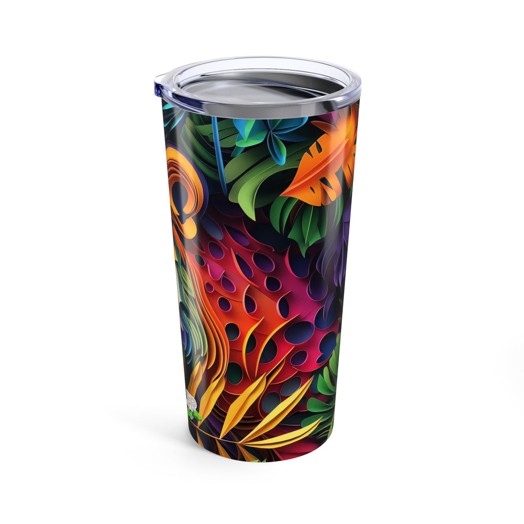 Adventure Tumbler - 20oz (Jungle Cat)